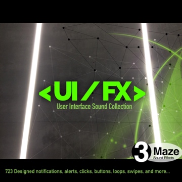 UI FX: User Interface Sound Design Collection